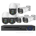 8MP Outdoor POE IP Camera CCTV System Kit with 4K POE NVR and 6 Channel Support